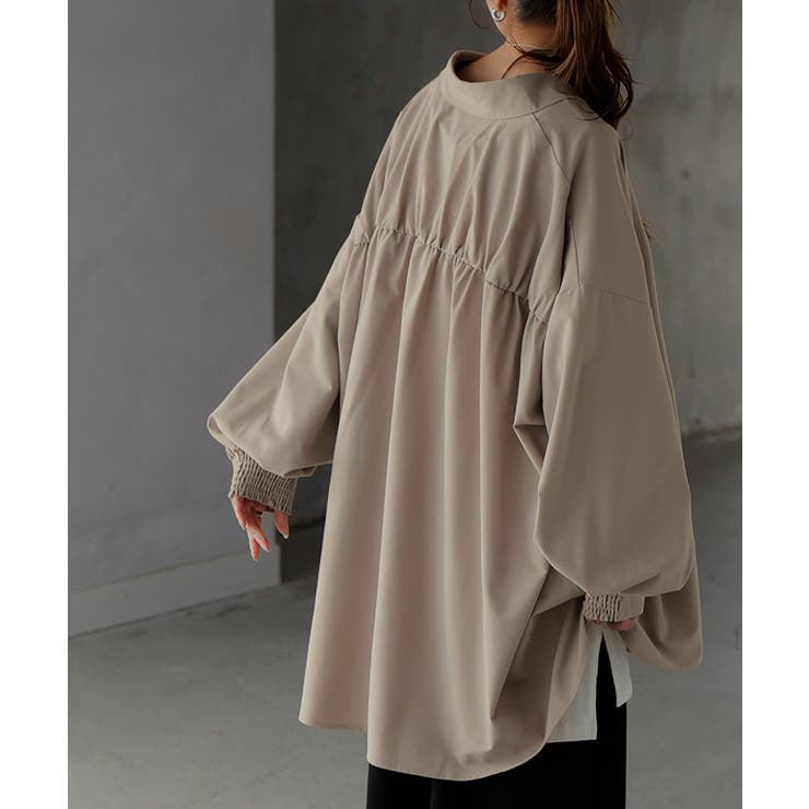 ライトベージュ | シャツ レディース バックシャン | HUG.U