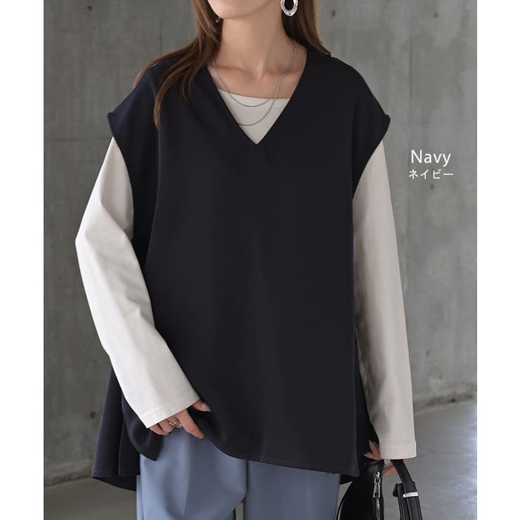 ベスト ジレ ロングベスト | HUG.U | 詳細画像12 