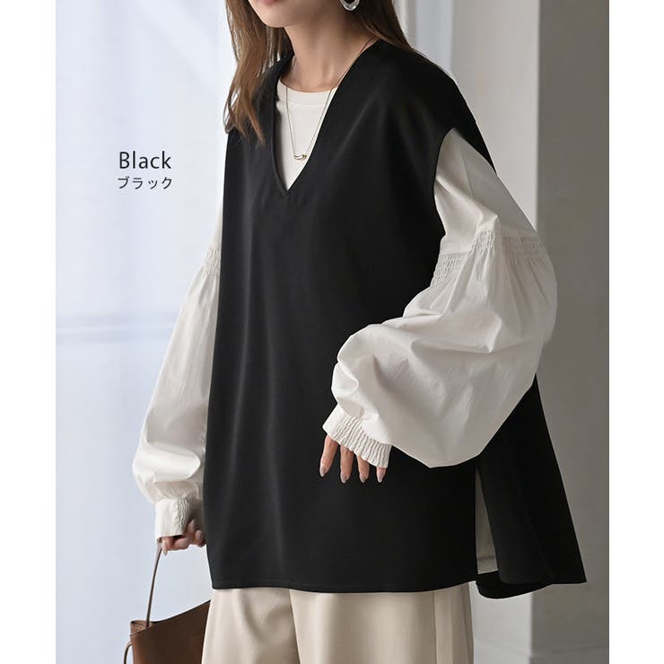 ベスト ジレ ロングベスト | HUG.U | 詳細画像13 