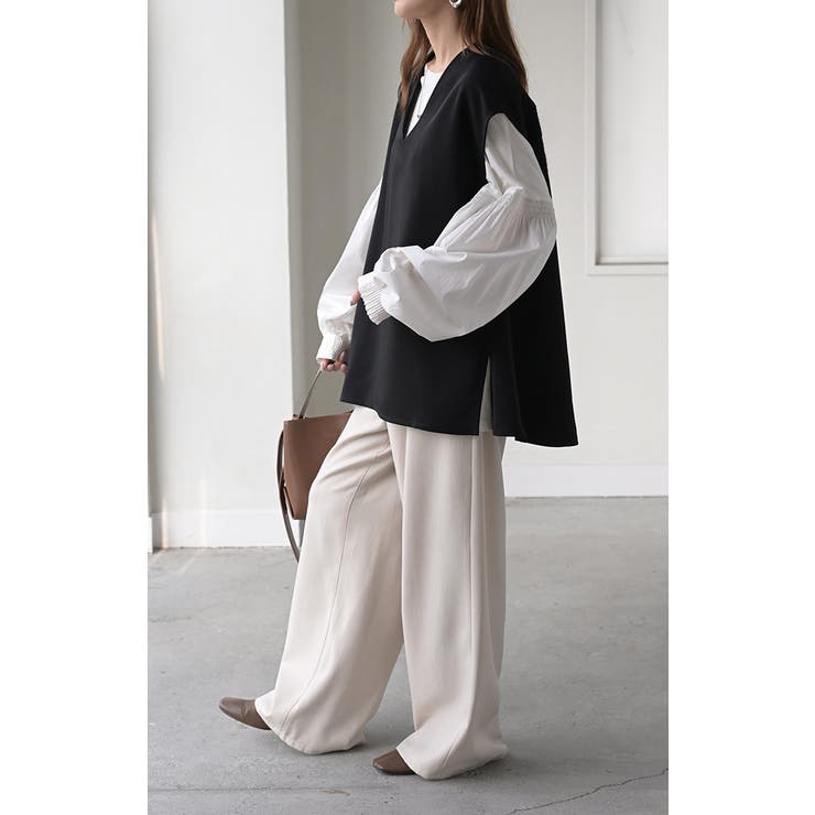 ベスト ジレ ロングベスト | HUG.U | 詳細画像21 