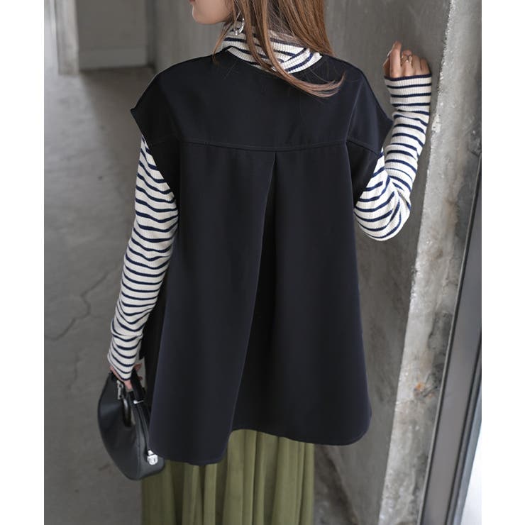 ベスト ジレ ロングベスト | HUG.U | 詳細画像5 