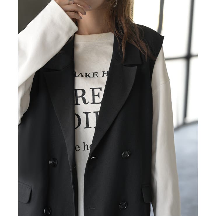 ジレ ウール ライク | HUG.U | 詳細画像19 