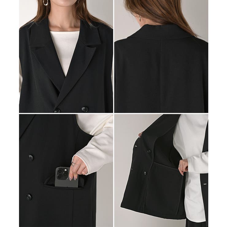 ジレ ウール ライク | HUG.U | 詳細画像22 