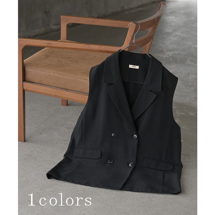 ジレ ウール ライク | HUG.U | 詳細画像9 