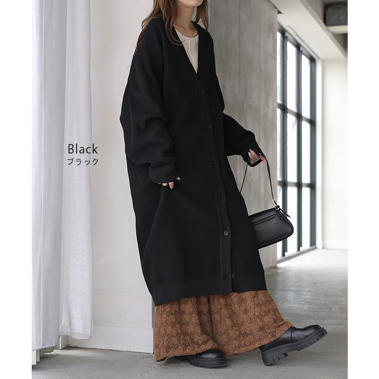 ニット スポンジニット カーディガン | HUG.U | 詳細画像13 