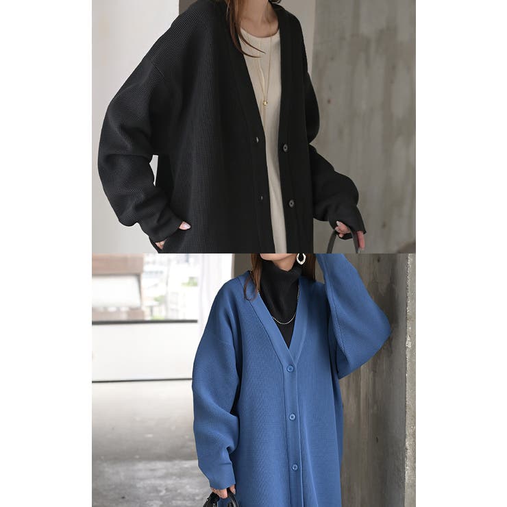 ニット スポンジニット カーディガン | HUG.U | 詳細画像18 