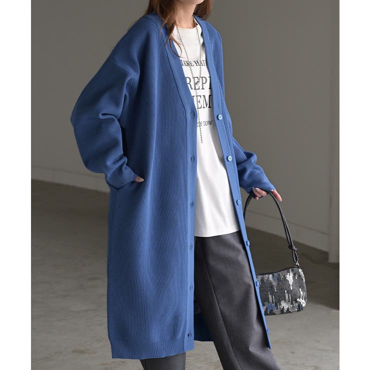 ニット スポンジニット カーディガン | HUG.U | 詳細画像5 