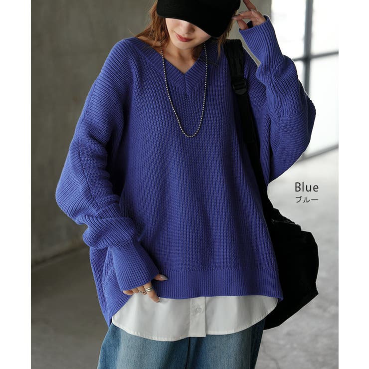 ニット ロング レディース | HUG.U | 詳細画像11 