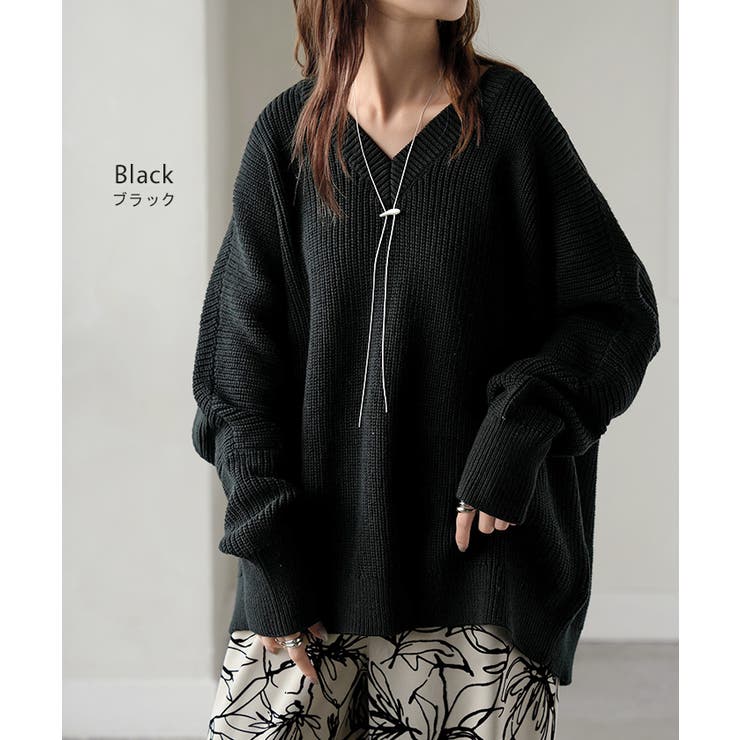 ニット ロング レディース | HUG.U | 詳細画像13 