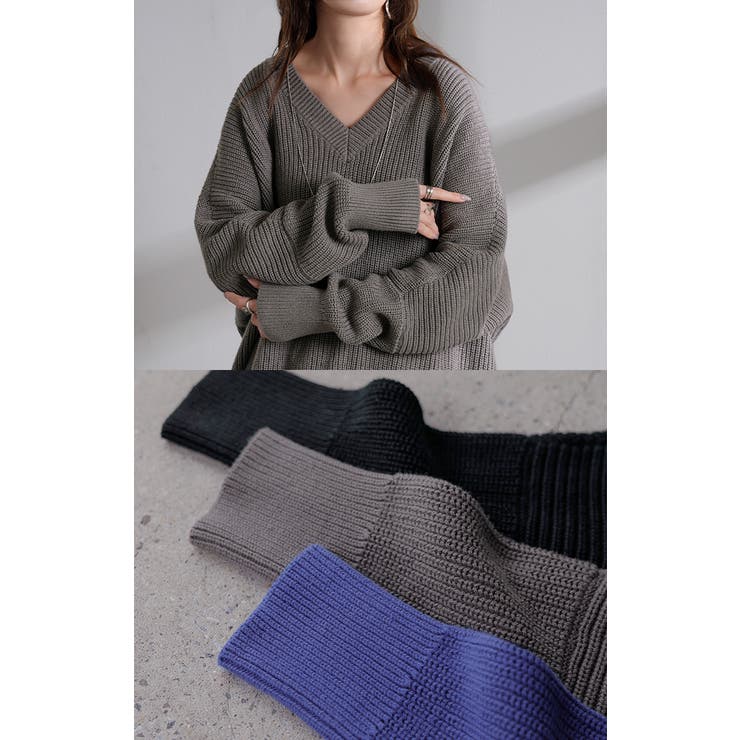 ニット ロング レディース | HUG.U | 詳細画像18 