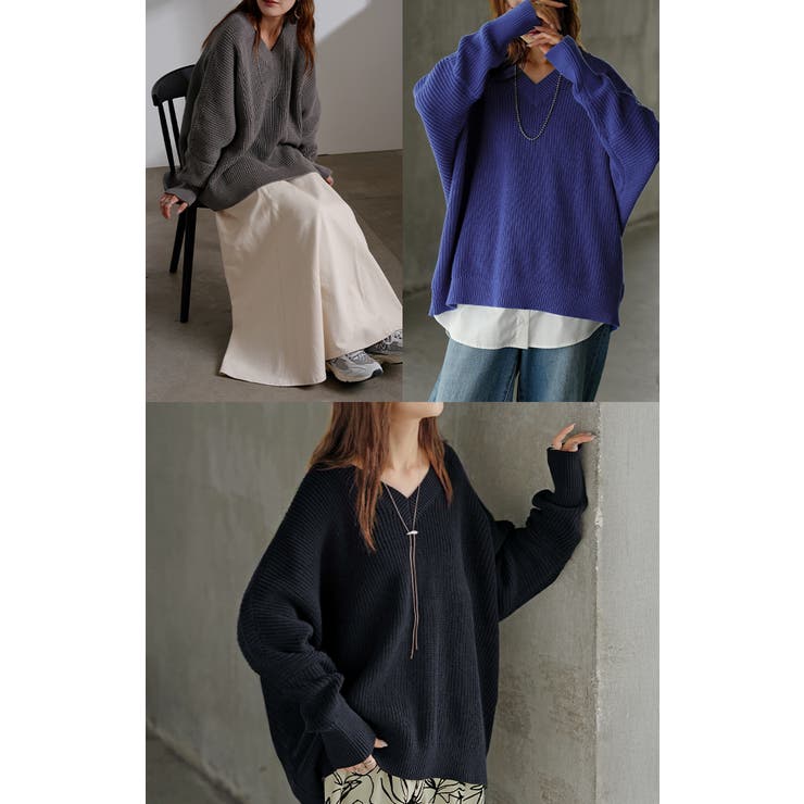 ニット ロング レディース | HUG.U | 詳細画像20 