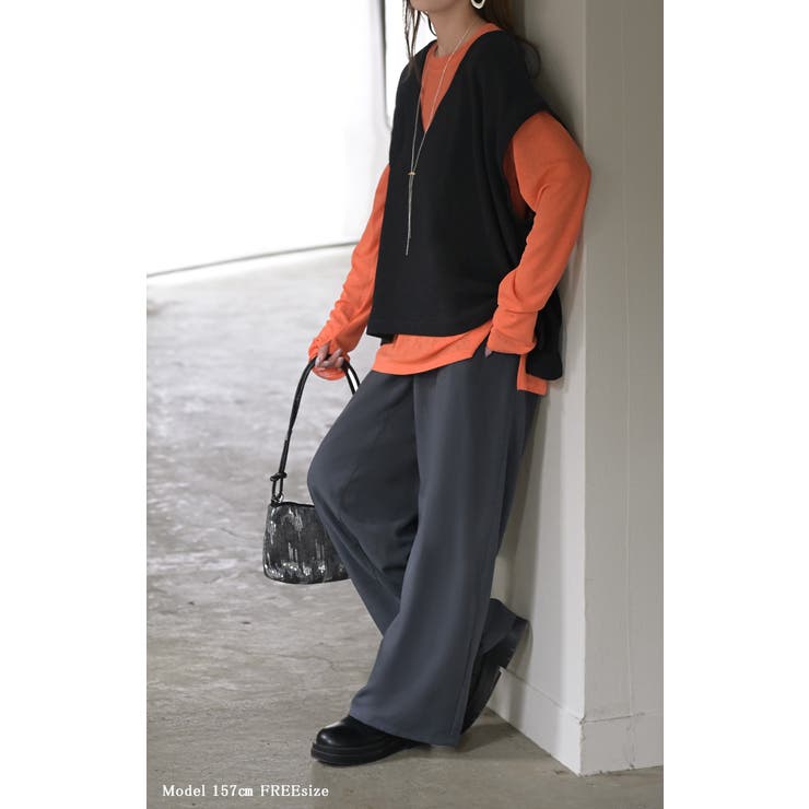 ベスト 深V ウラケ | HUG.U | 詳細画像20 