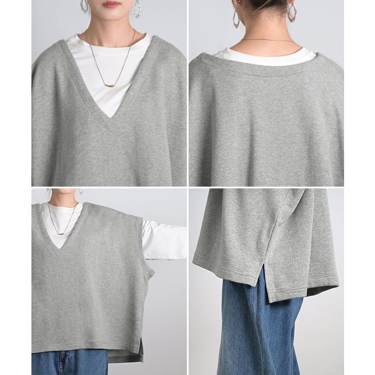 ベスト 深V ウラケ | HUG.U | 詳細画像22 