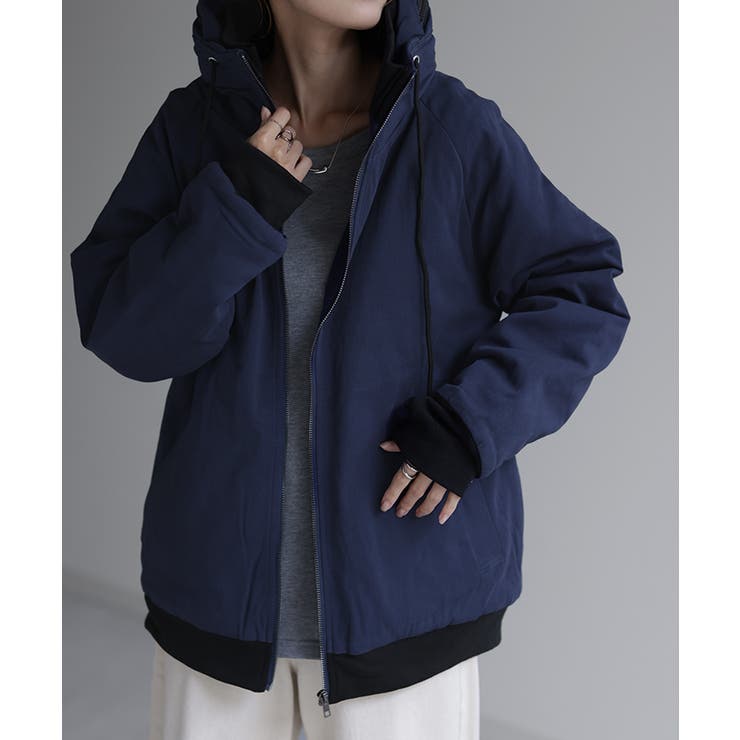 通常ver.ネイビー | マウンテンパーカー ミリタリージャケット アウター | HUG.U