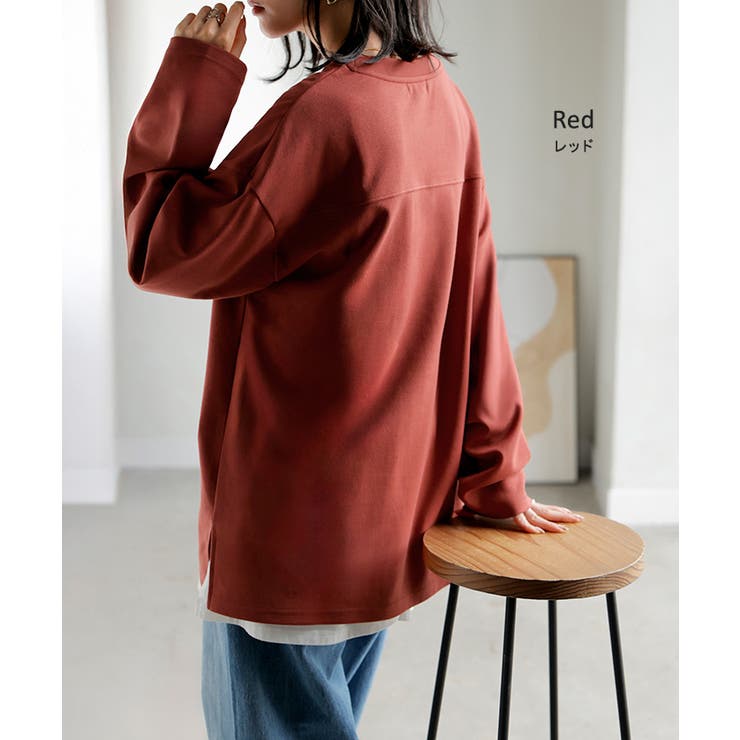 カットソー ロンT ポンチ | HUG.U | 詳細画像18 