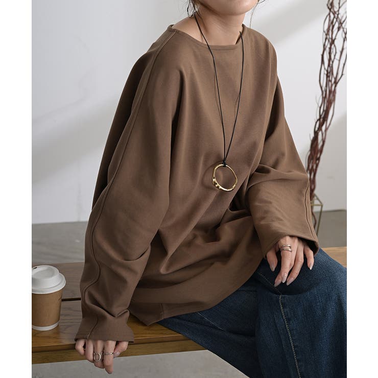 モカブラウン | トップス ドルマン レディース | HUG.U