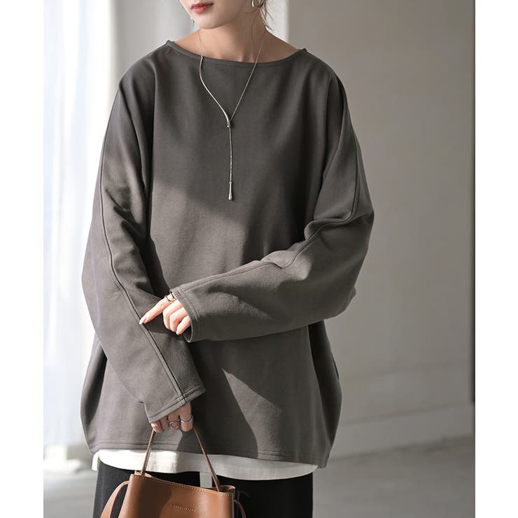 ストーングレー | トップス ドルマン レディース | HUG.U