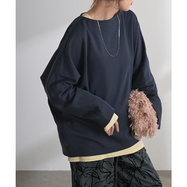 ネイビー | トップス ドルマン レディース | HUG.U