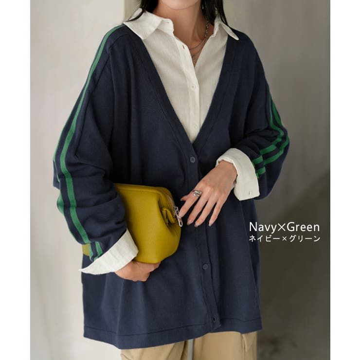 カーディガン ニット ライン | HUG.U | 詳細画像11 