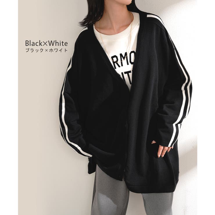 カーディガン ニット ライン | HUG.U | 詳細画像12 