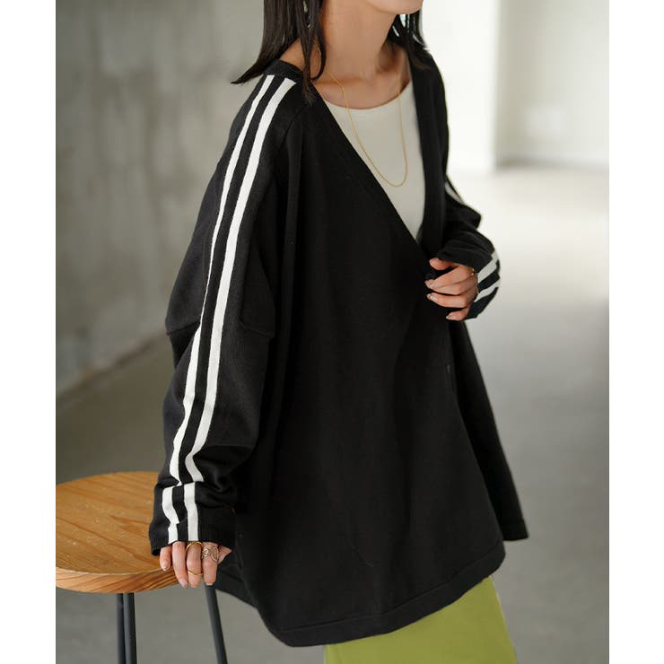 カーディガン ニット ライン | HUG.U | 詳細画像15 