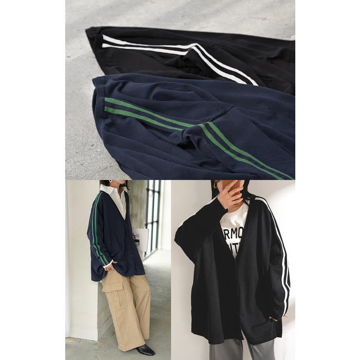 カーディガン ニット ライン | HUG.U | 詳細画像19 