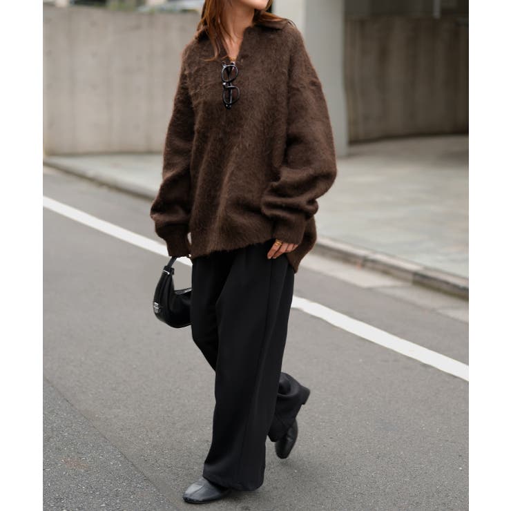 ニット シャギーニット レディース | HUG.U | 詳細画像21 