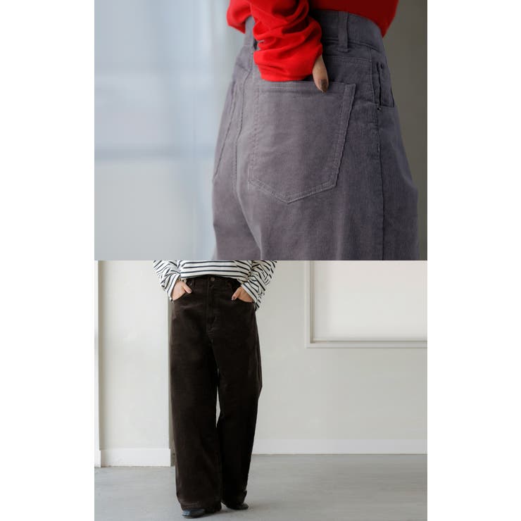 パンツ コーデュロイ ワイド | HUG.U | 詳細画像11 