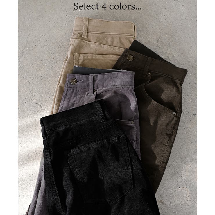 パンツ コーデュロイ ワイド | HUG.U | 詳細画像12 