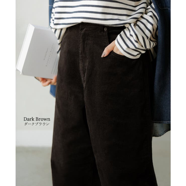 パンツ コーデュロイ ワイド | HUG.U | 詳細画像14 
