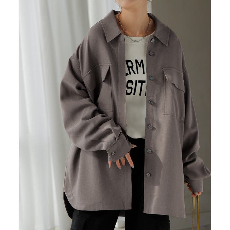 アースモカ | シャツ ジャケット イージーケア | HUG.U