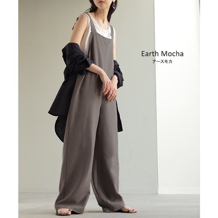 サロペット ウールライク イージーケア | HUG.U | 詳細画像12 