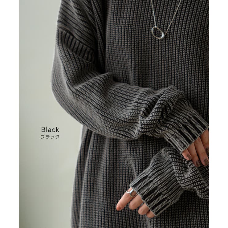 ニット 片畦編み 綿100 | HUG.U | 詳細画像11 