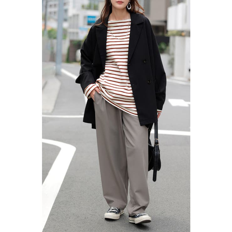 カットソー ロンT ボーダー | HUG.U | 詳細画像16 