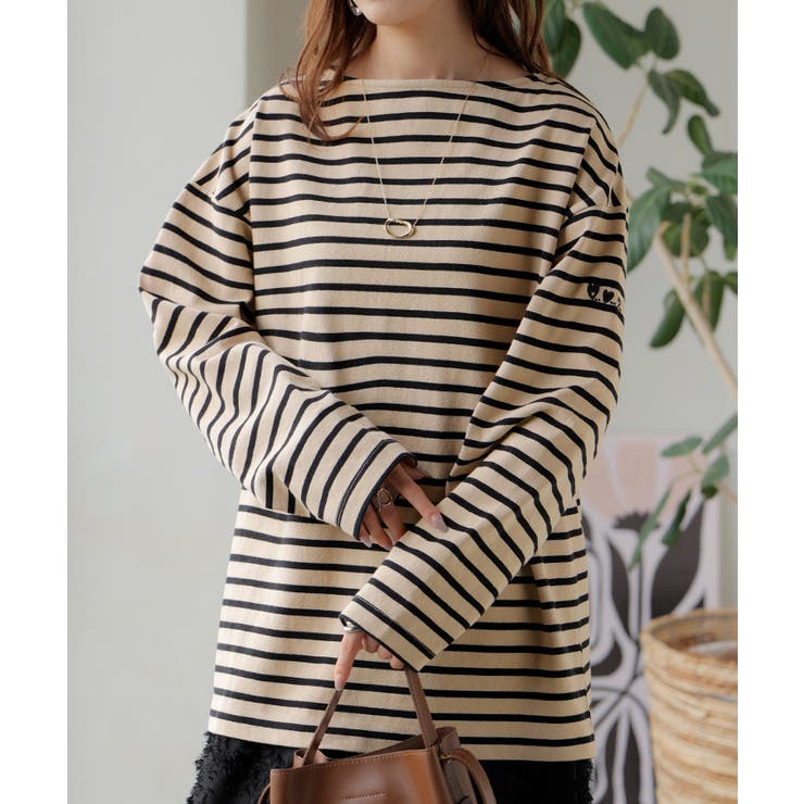 カットソー ロンT ボーダー | HUG.U | 詳細画像5 