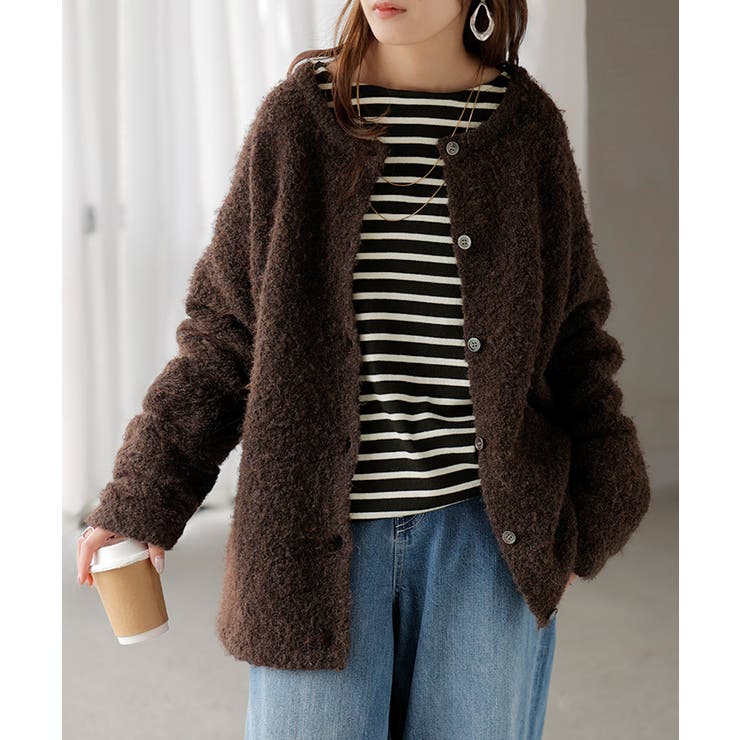 カットソー ロンT ボーダー | HUG.U | 詳細画像8 