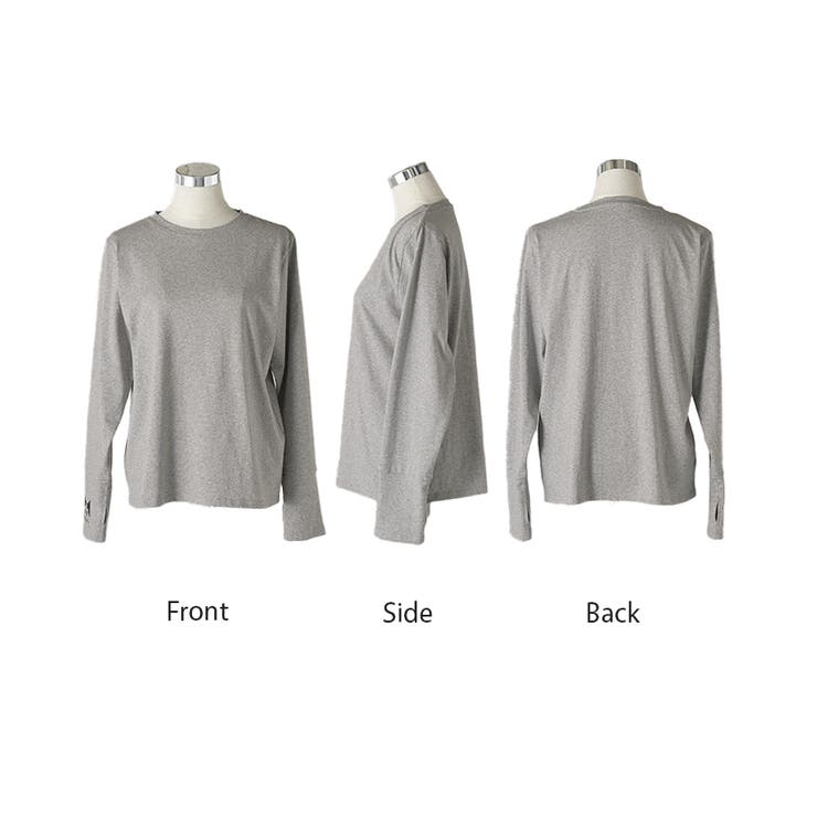 カットソー ロンT 袖 | HUG.U | 詳細画像23 