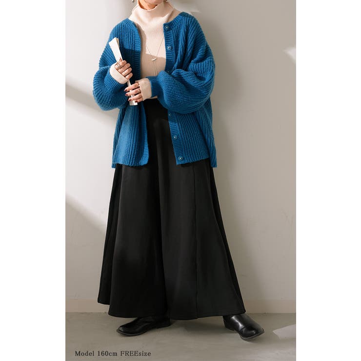 スカート ロング 特暖 | HUG.U | 詳細画像4 