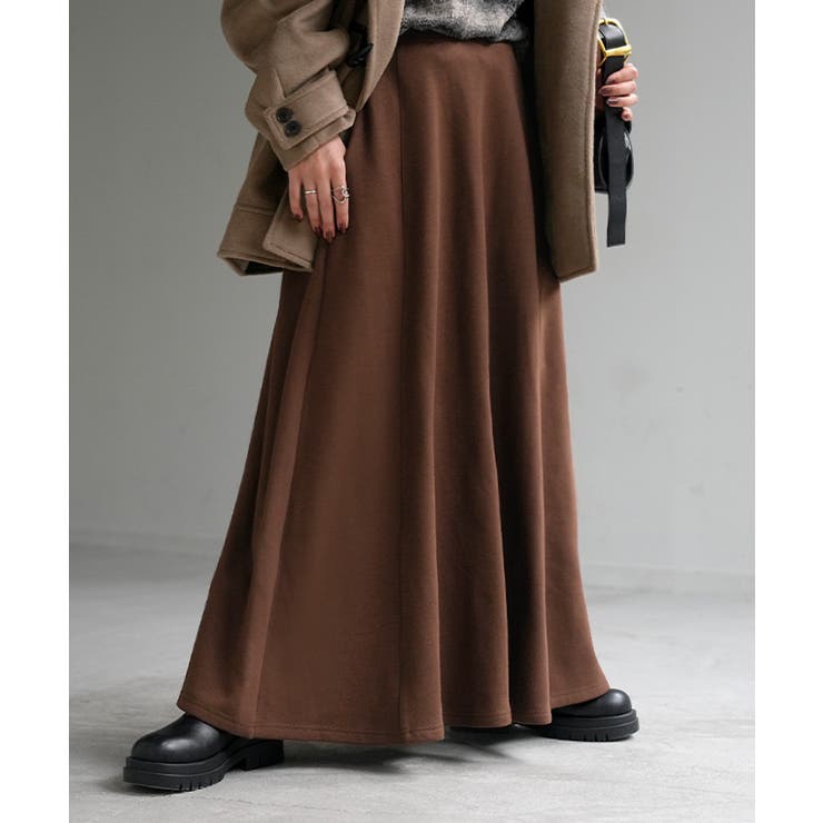 スカート ロング 特暖 | HUG.U | 詳細画像5 