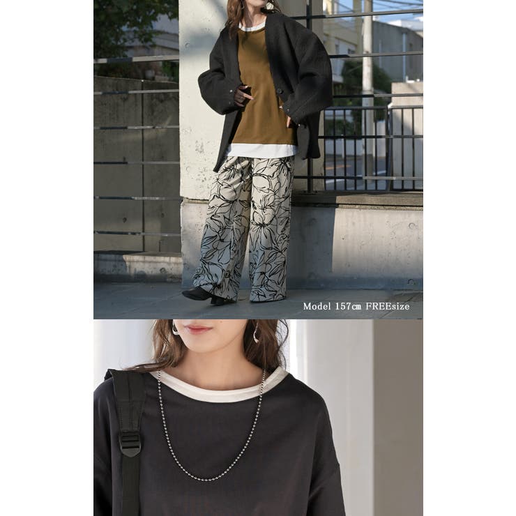 ロンT レイヤード 風 | HUG.U | 詳細画像20 