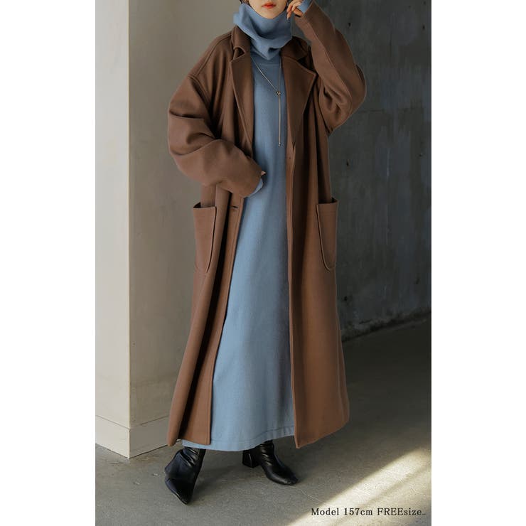 ワンピース ニット タートルネック | HUG.U | 詳細画像22 