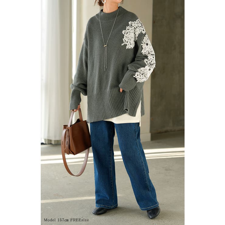 ニット レース 鹿の子 | HUG.U | 詳細画像18 