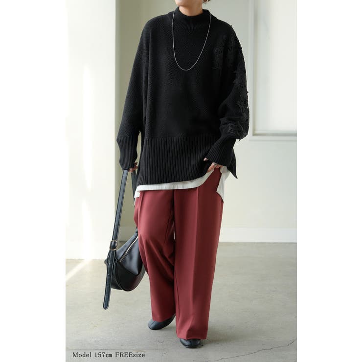 ニット レース 鹿の子 | HUG.U | 詳細画像6 