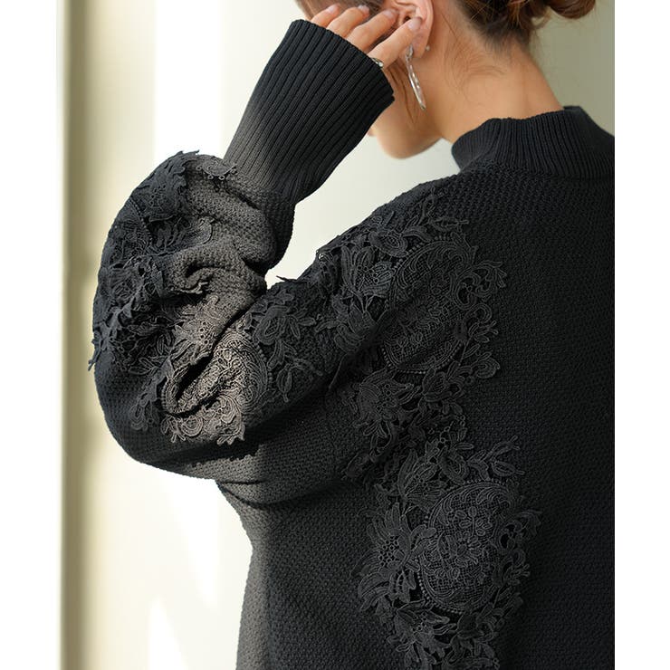 ニット レース 鹿の子 | HUG.U | 詳細画像9 