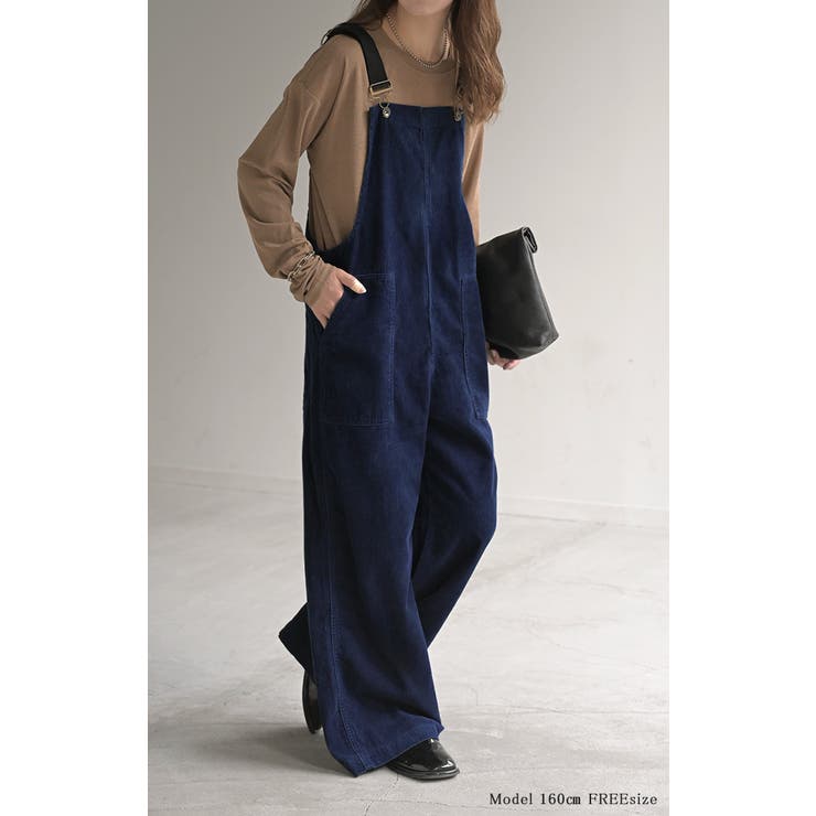 サロペット 綿100 コーデュロイ | HUG.U | 詳細画像21 