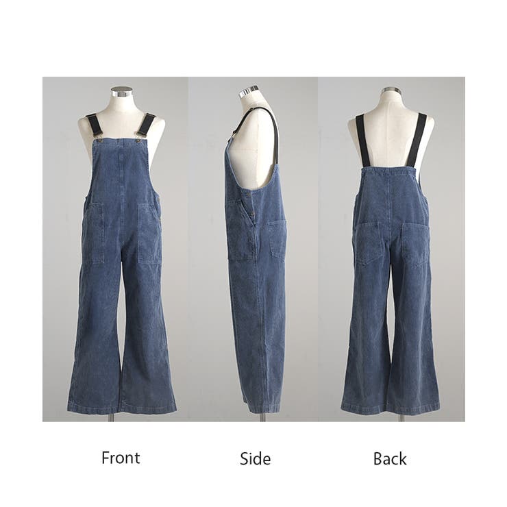 サロペット 綿100 コーデュロイ | HUG.U | 詳細画像23 