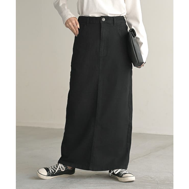 ブラック | スカート ロング タイト | HUG.U