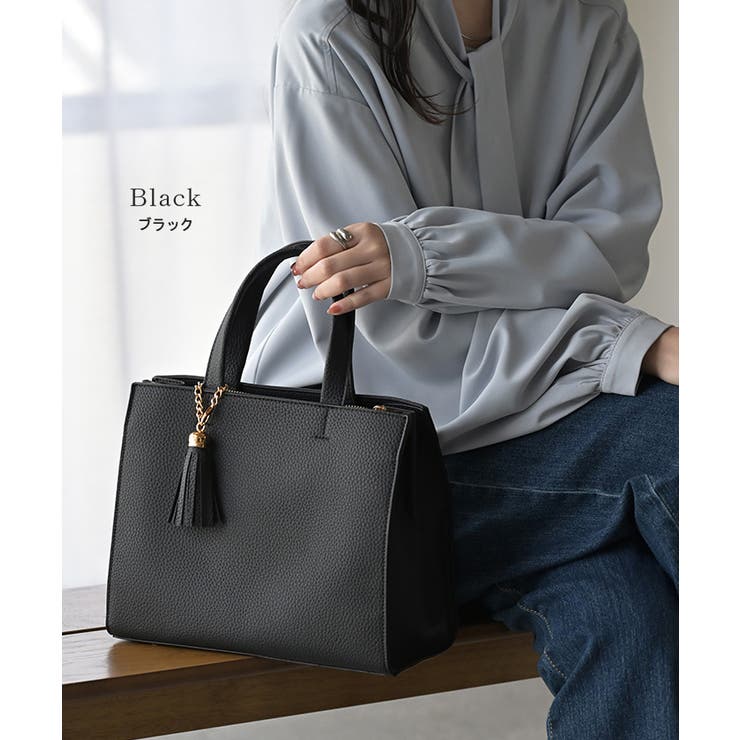 トート バッグ フェイクレザー | HUG.U | 詳細画像14 