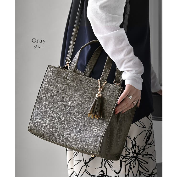 トート バッグ フェイクレザー | HUG.U | 詳細画像18 