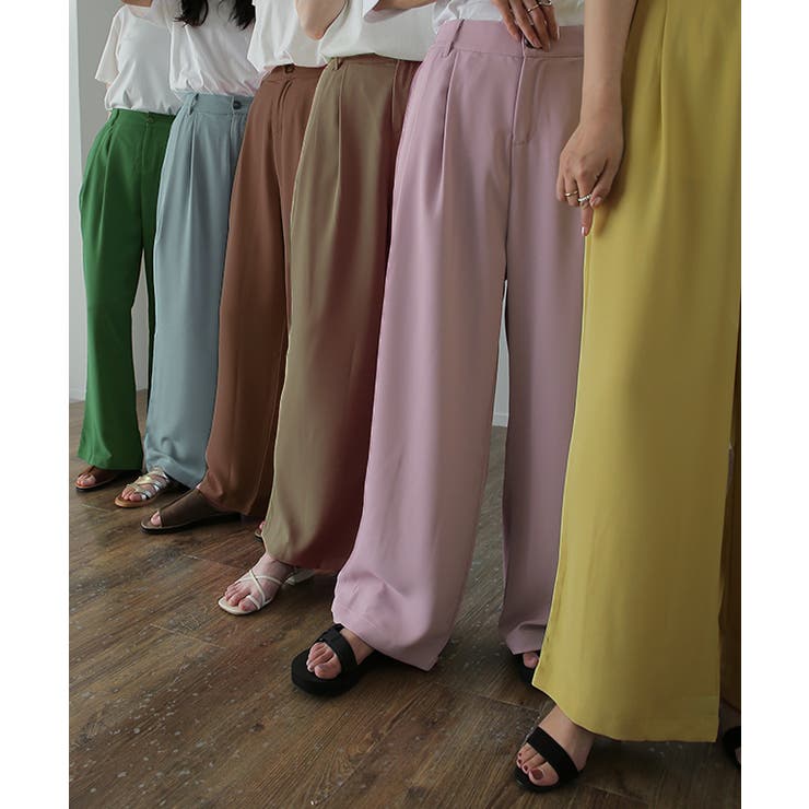 パンツ レディース ワイドパンツ | HUG.U | 詳細画像20 